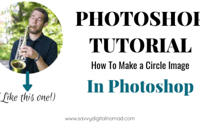 Photoshop Tutorial: How To Make a Circle Image In Photoshop