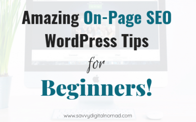 Amazing WordPress On Page SEO Tips For Beginners