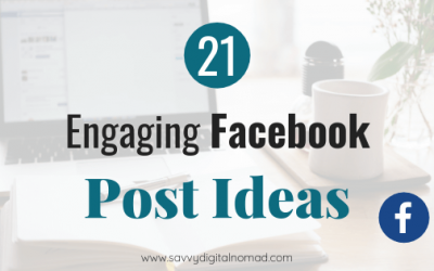 21 Engaging Facebook Post Ideas