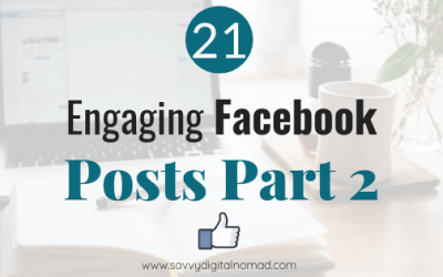 21 Engaging Facebook Content Ideas Part 2