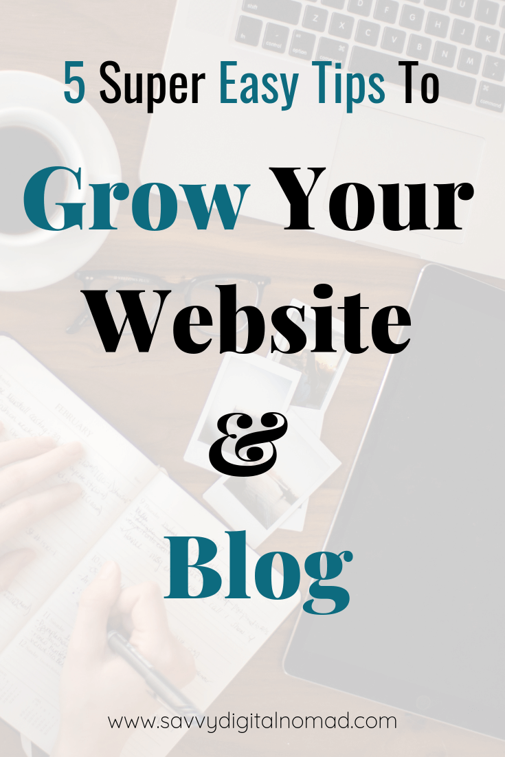 grow web traffic increase blog visitors