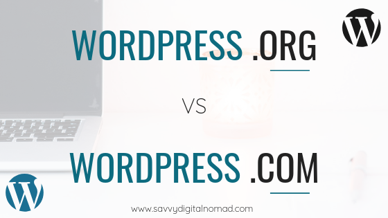 difference between wordpress org vs wordpress com