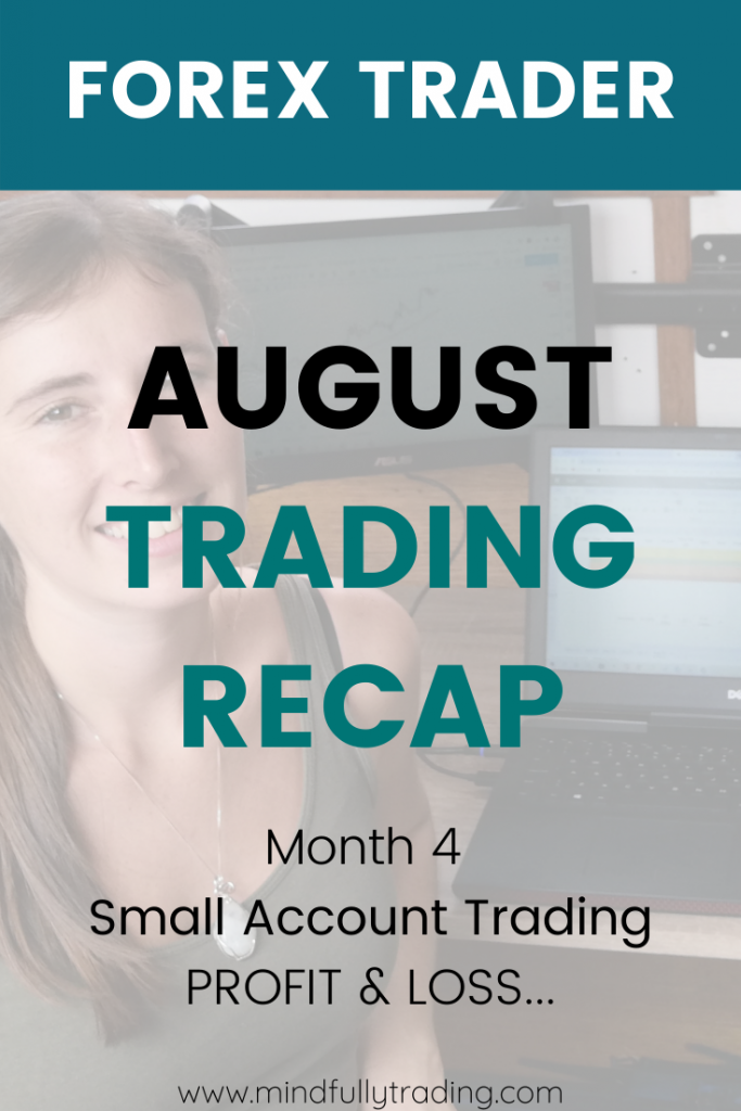 mindfully trading AUGUST TRADING MONTHLY RECAP FOREX TRADING REVIEW