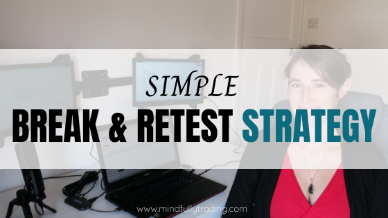 SIMPLE Break And Retest Strategy (step by step)